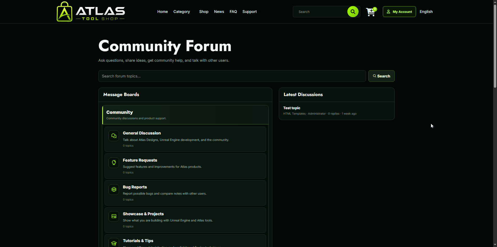 New Forums